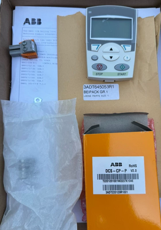 ABB DCS550-S02-0250-05-00-00 DC Drive Industrial Control - Image 2