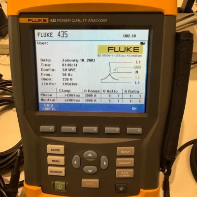 FLUKE 435 Power Quality Analyzer - Advanced Diagnostic Tool