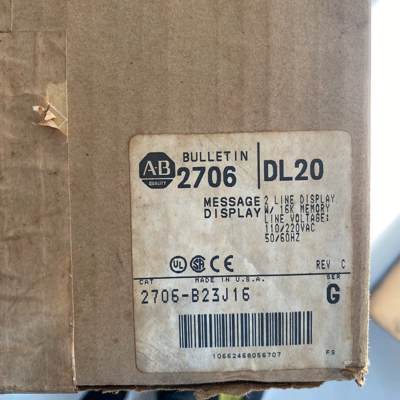 Allen-Bradley 2706-B23J16 Message Display for Industry