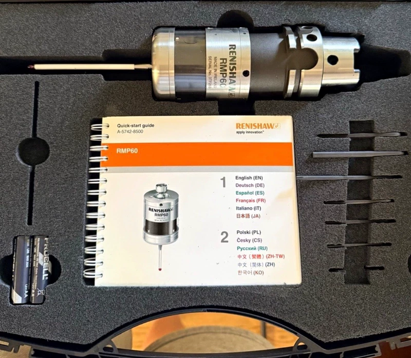 Automated CNC Inspection Renishaw RMP60 A-5742-8500