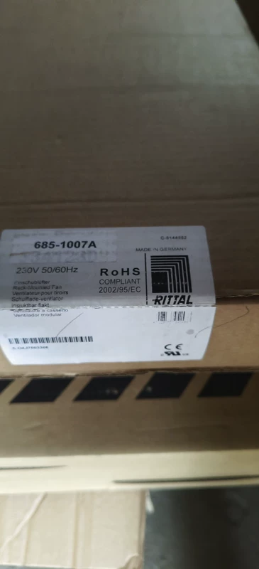 Industrial Cabinet Cooling Rittal SK 3341.230 685-1007A Fan