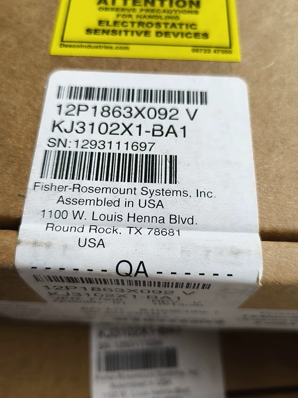 Industrial Automation EMERSON KJ3102X1-BA1 DCS Input Module Solution - Image 2