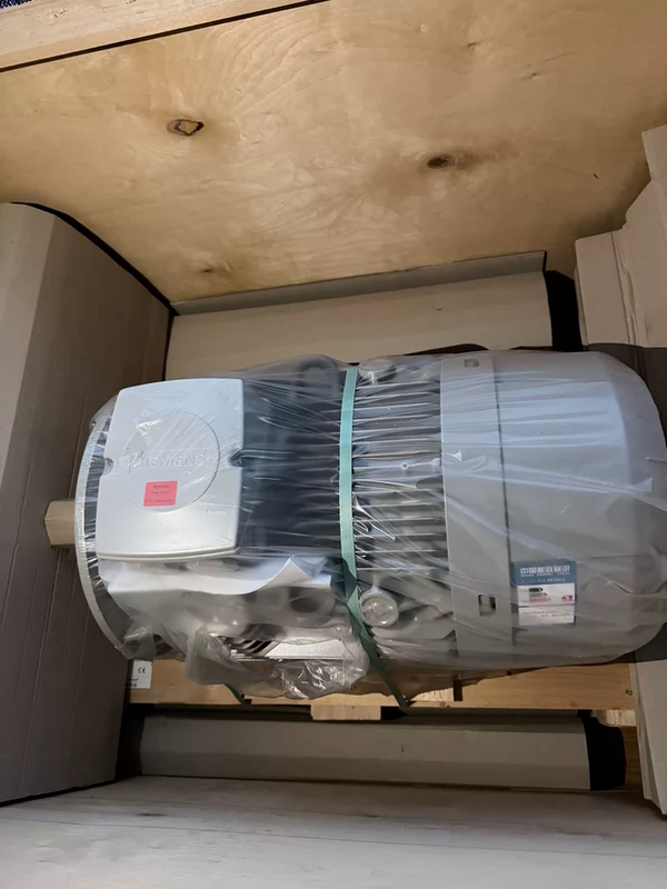 SIEMENS/Siemens 1LE1001-1EC43-4FB4-Z Three-Phase Induction Motor 7.5kW - Image 3