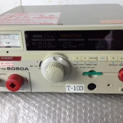 AC Hipot Tester Kikusui TOS5050A 5kV Withstanding Voltage