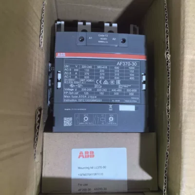 ABB AF370-30-11-13 1SFL607002R1311 Industrial 3-Pole Contactor