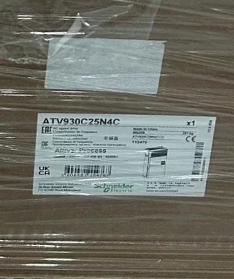 Variable Frequency Drive Schneider ATV930C25N4C Control