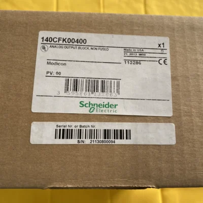 Industrial Control Solution Schneider 140CFK00400 Module