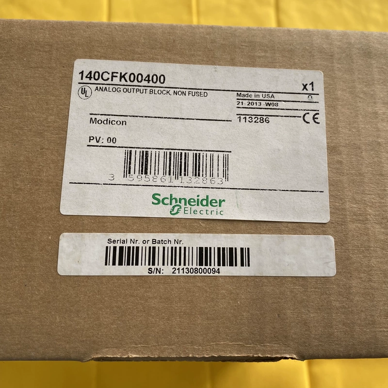Industrial Control Solution Schneider 140CFK00400 Module