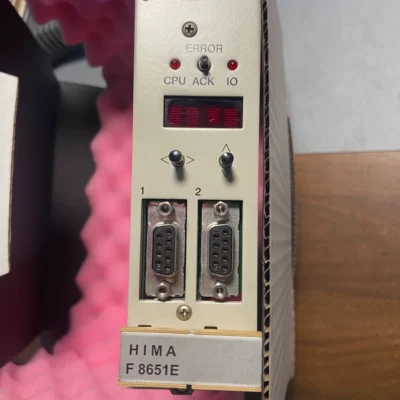 HIMA F8651E CPU Module for Industrial Safety Systems