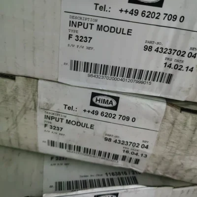 HIMA F 3237 I/O Module New Safety Digital Input Unit