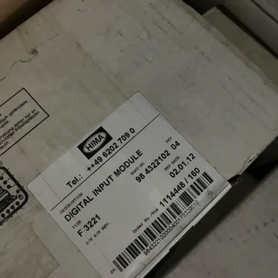 HIMA F 3221 PLC Card Module for Industrial Safety Systems
