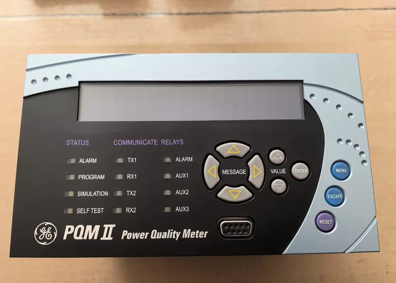 GE PQMII-T20 Power System Monitor for Industrial Use