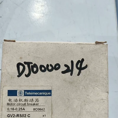 Motor Protection for Pumps Schneider GV2-RS02C Breaker